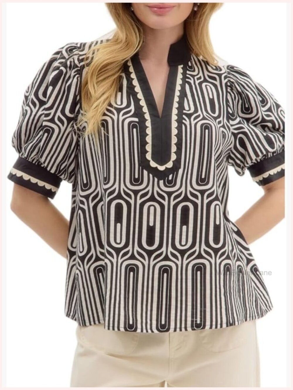 Boho Floral Ruffle Sleeve V-Neck Blouse Loose Peplum Babydoll Top